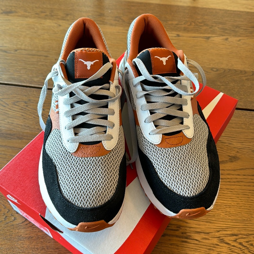 University of Texas Nike Air Max Size 11.5